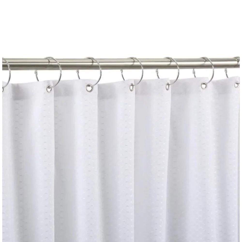 Curtain rings 2 packs of shower curtain, key ring, binder, etc. NEW